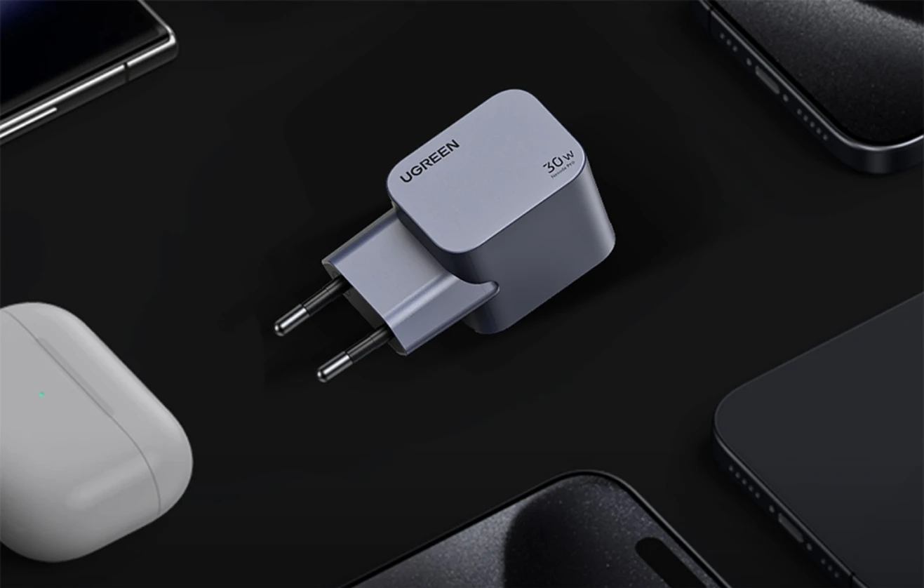 Įkroviklis UGREEN Nexode Pro 30W, USB-C aprašymas - Prekės nuotrauka
