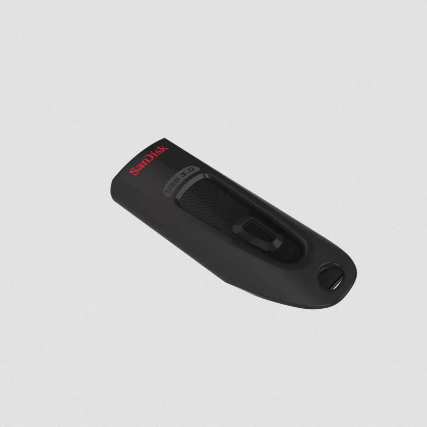 USB laikmena Sandisk Cruzer Ultra 64 GB USB 3.0 aprašymas - Prekės nuotrauka