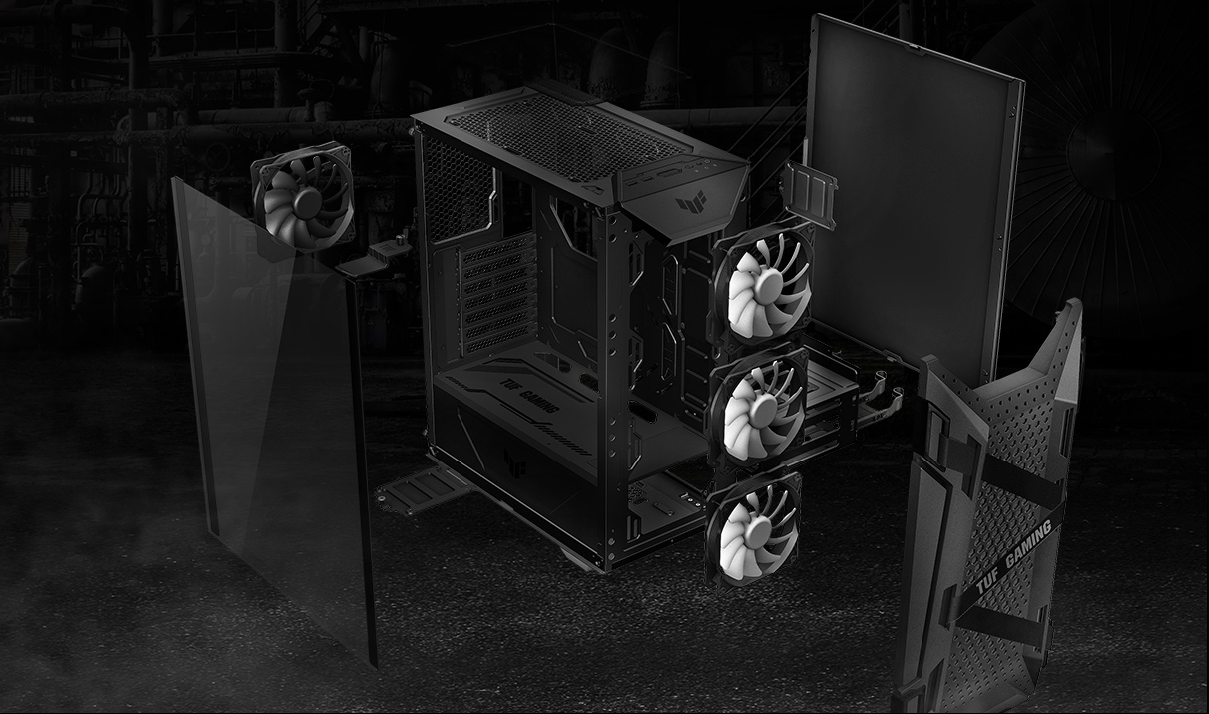 Kompiuterio korpusas ASUS TUF Gaming GT301 aprašymas - Prekės nuotrauka