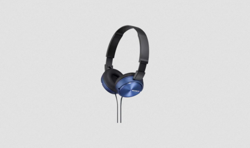 Ausinės Sony Foldable | MDR-ZX310 | su lankeliu | Mėlyna aprašymas - Prekės nuotrauka