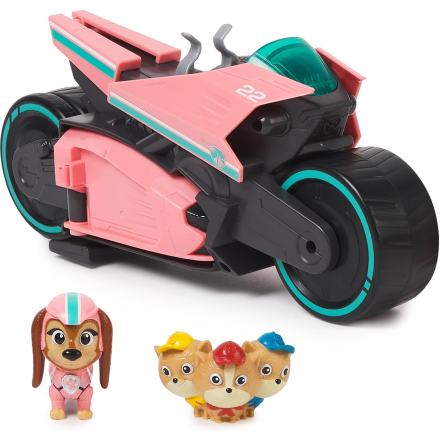 Spin Master Paw Patrol – Transporto priemonė Mighty Movie su figūrėle Liberty aprašymas - Prekės nuotrauka