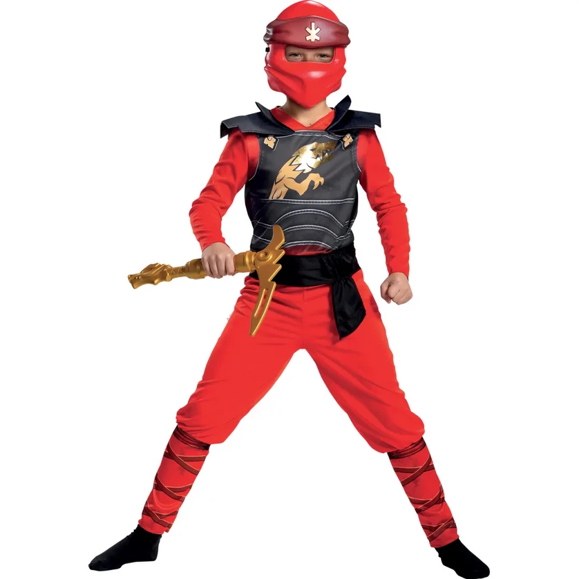 Karnavalinis kostiumas Jakks Pacific LEGO Ninjago Kai, S dydis - 109-126 cm aprašymas - Prekės nuotrauka