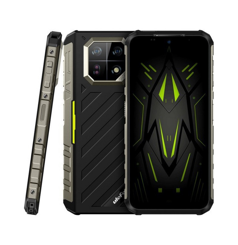 Išmanusis Telefonas - Ulefone Armor 22 8+128GB DS NFC, Žalios spalvos aprašymas - Prekės nuotrauka
