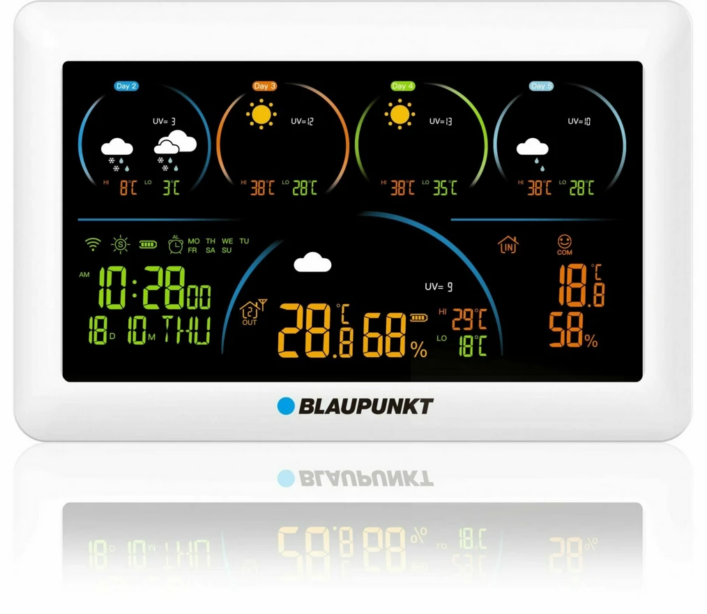 Blaupunkt Orų stotis WS50WH APP, baltos spalvos aprašymas - Prekės nuotrauka