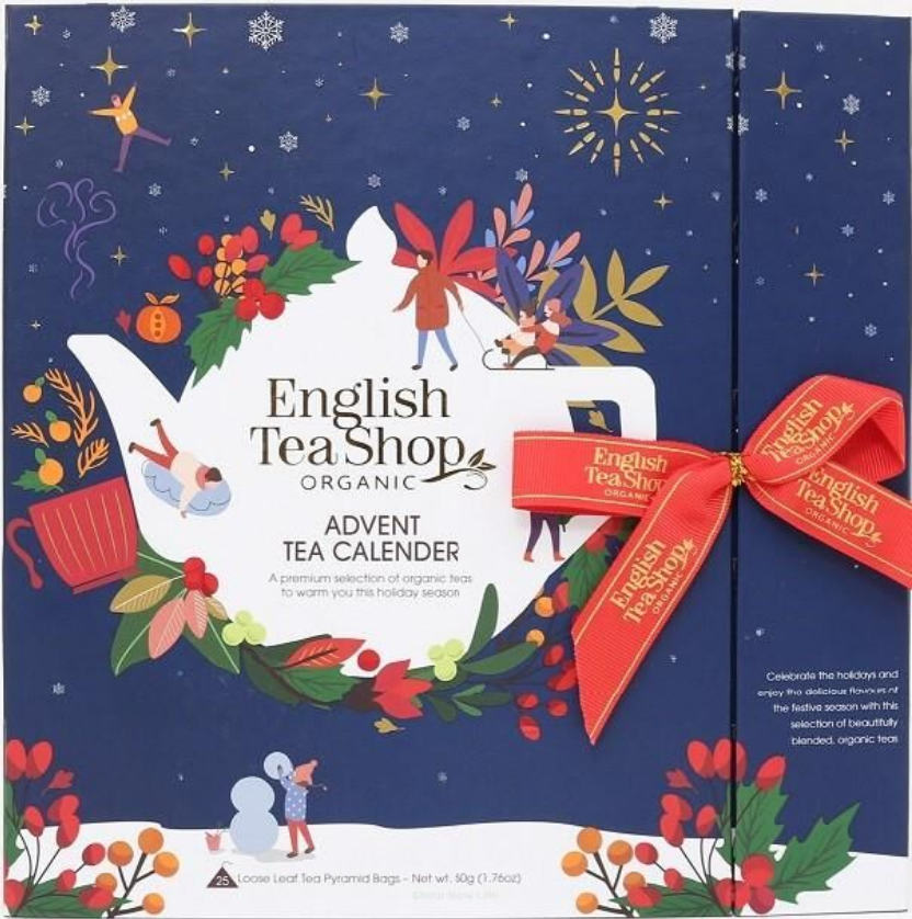 Advento kalendorius English Tea Shop, (25x2) BIO 50 g aprašymas - Prekės nuotrauka