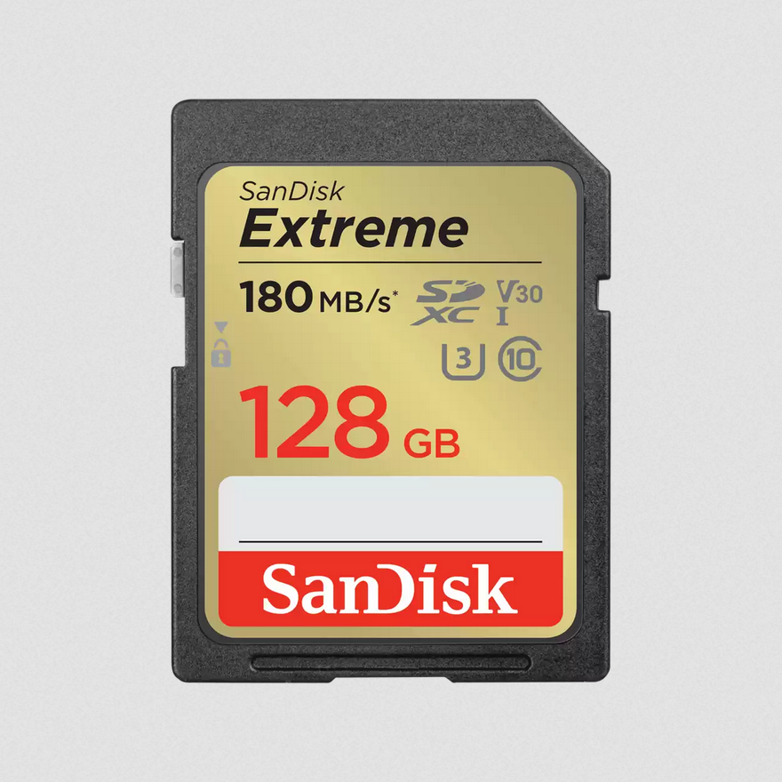 Atminties kortelė Sandisk Extreme Pro SDXC, 128GB aprašymas - Prekės nuotrauka
