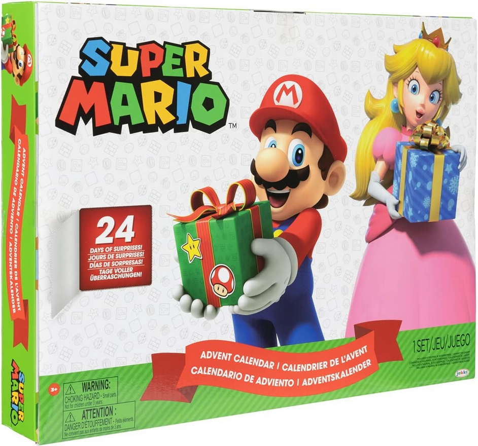 SUPER MARIO Advento kalendorius aprašymas - Prekės nuotrauka