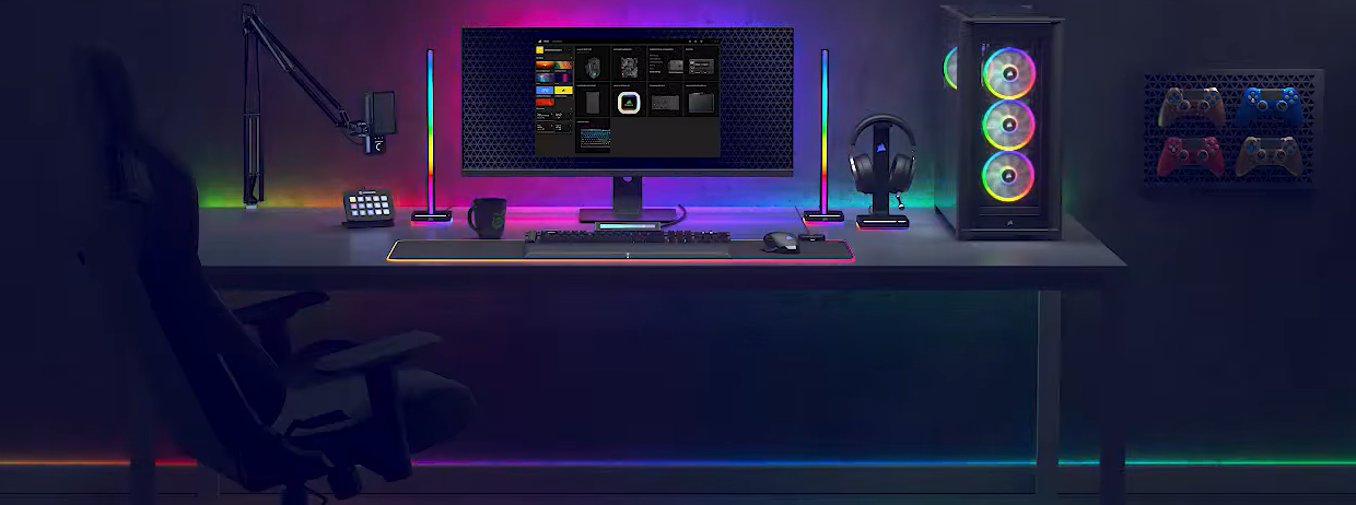 Stacionarių kompiuterių atmintis VENGEANCE RGB 32GB (2x16GB) DDR5 DRAM 6000MT/s CL30 AMD EXPO & Intel XMP aprašymas - Prekės nuotrauka