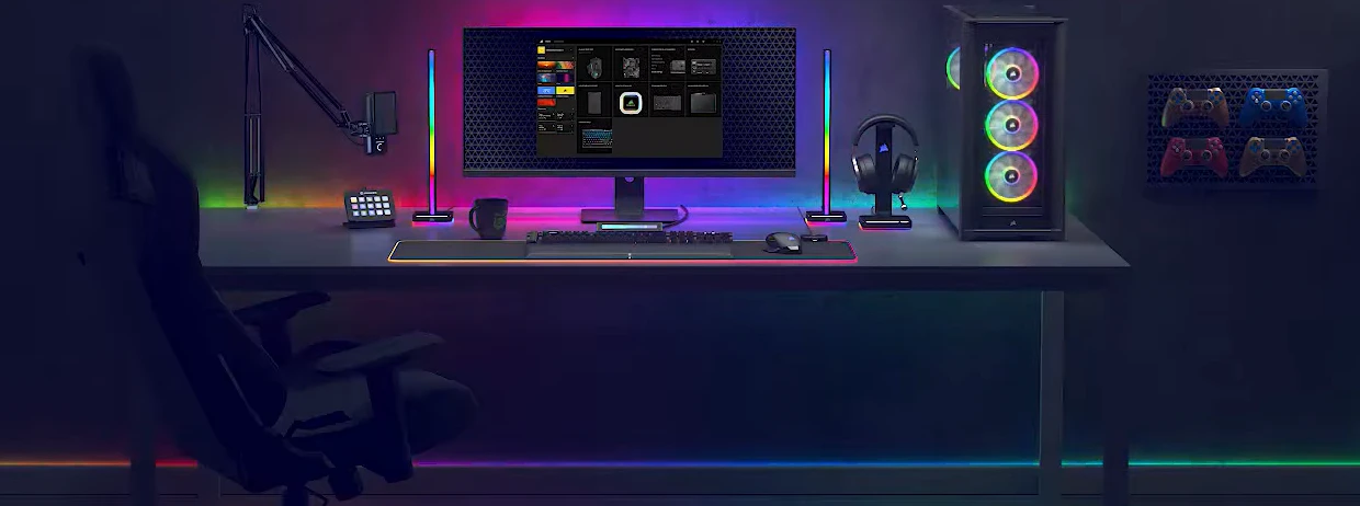 Stacionarių kompiuterių atmintis VENGEANCE RGB 32GB (2x16GB) DDR5 DRAM 6000MT/s CL30 AMD EXPO & Intel XMP aprašymas - Prekės nuotrauka