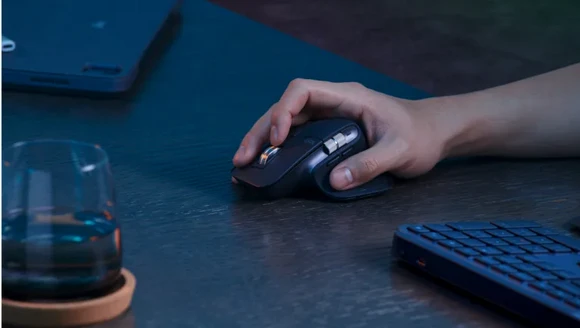 Belaidė klaviatūra ir pelė + Atrama riešui Logitech MX Keys S Combo, Graphite aprašymas - Prekės nuotrauka
