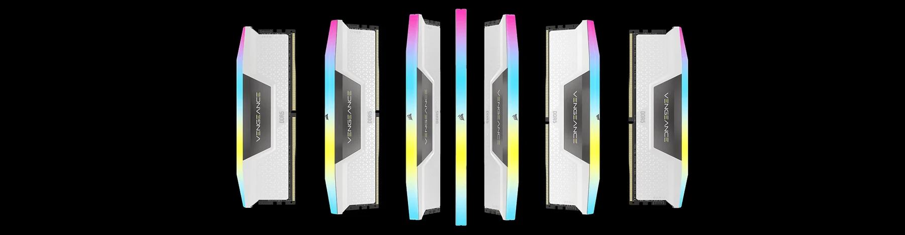 Stacionarių kompiuterių atmintis VENGEANCE RGB 32GB (2x16GB) DDR5 DRAM 6000MT/s CL30 AMD EXPO & Intel XMP aprašymas - Prekės nuotrauka