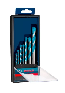 Bosch „EXPERT MultiConstruction CYL-9“ grąžtų rinkinys 4/5/6/6/8/10/12 mm, 7 vnt. (2608900647) aprašymas - Prekės nuotrauka