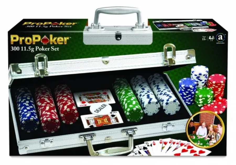 „Merchant“ pokerio rinkinys, 300 žetonų aprašymas - Prekės nuotrauka