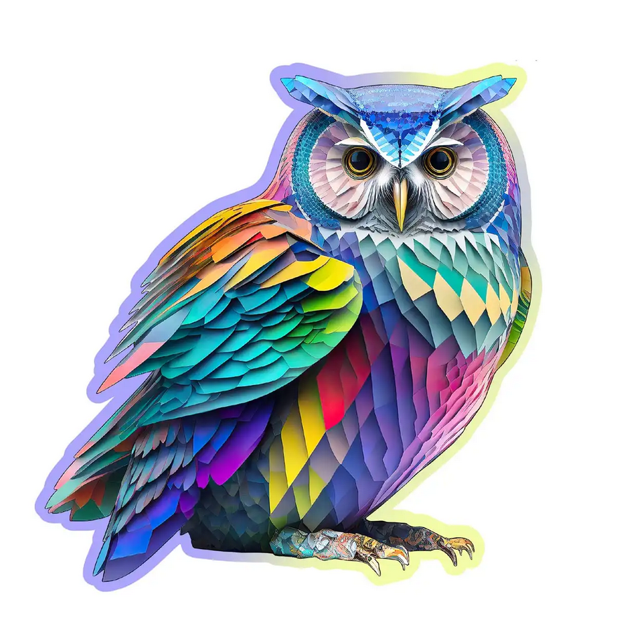 Hobilt Medinė dėlionė Woodencity Trendy Owl, 150 detalių aprašymas - Prekės nuotrauka