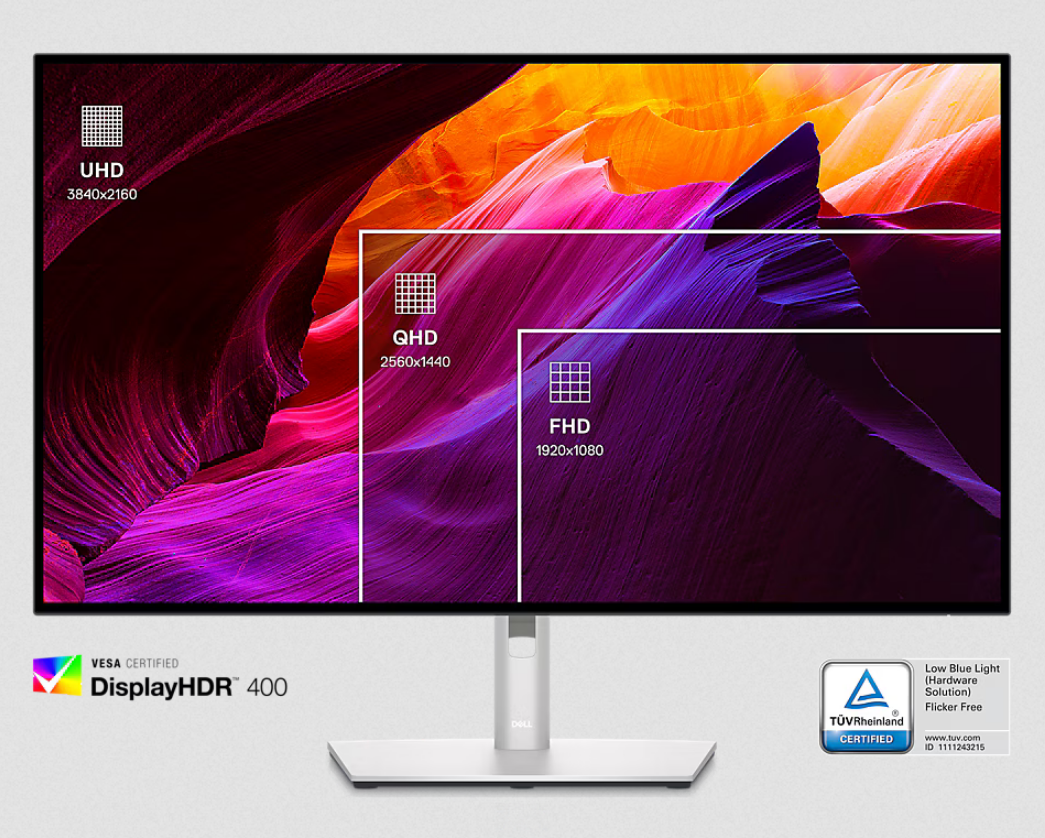 Monitorius Dell UltraSharp U2723QE, 27