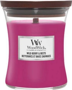 WoodWick Aromatinė žvakė (Wild Berry & Beets), 275 g aprašymas - Prekės nuotrauka