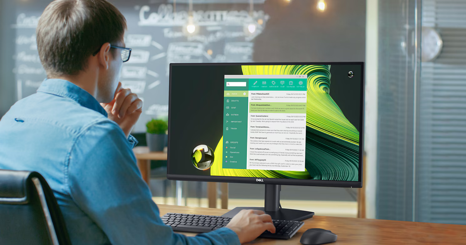 Dell 27 Monitorius - E2724HS, 68.5cm (27