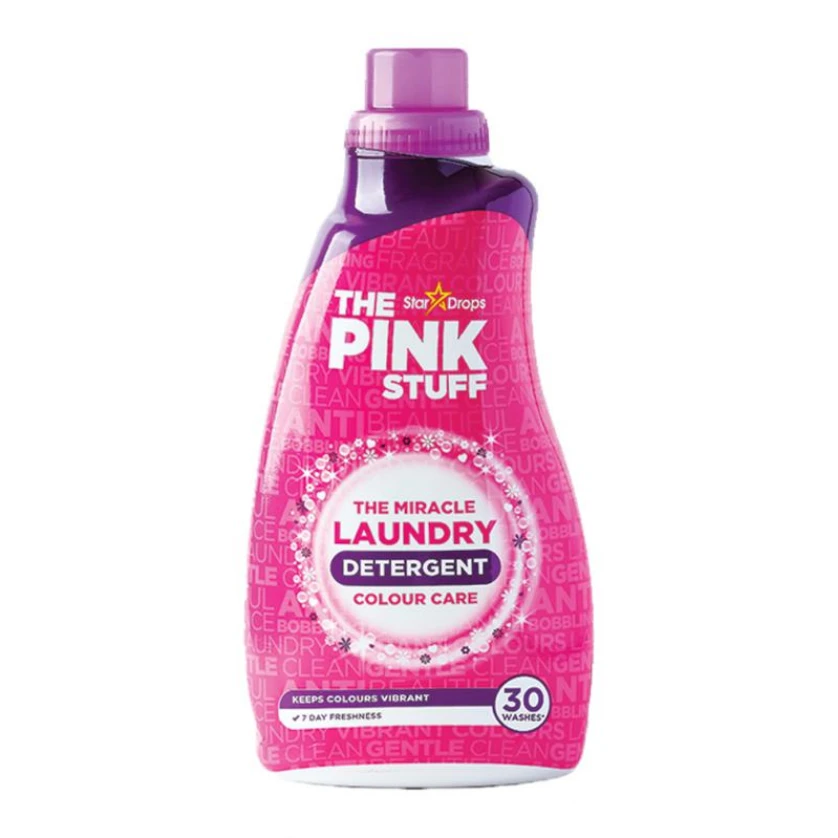 Skystas skalbiklis The Pink Stuff Colour Care, 960 ml aprašymas - Prekės nuotrauka