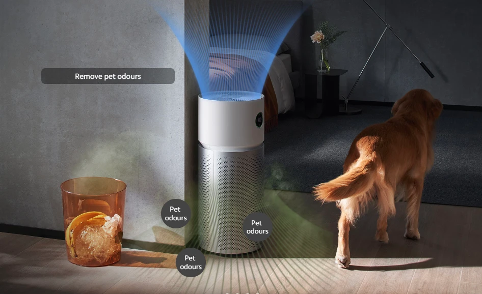 Oro valytuvas Xiaomi Smart Air Purifier Elite, Baltos spalvos aprašymas - Prekės nuotrauka