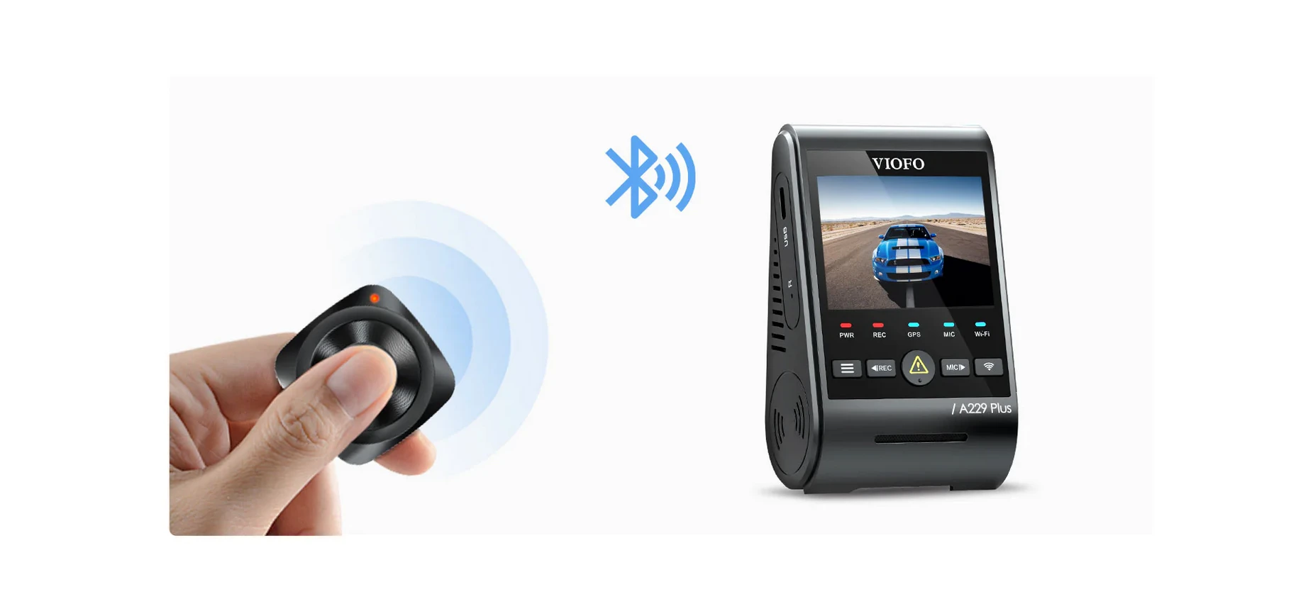 Vaizdo registratorius VIOFO A229 Plus 2CH-G GPS aprašymas - Prekės nuotrauka