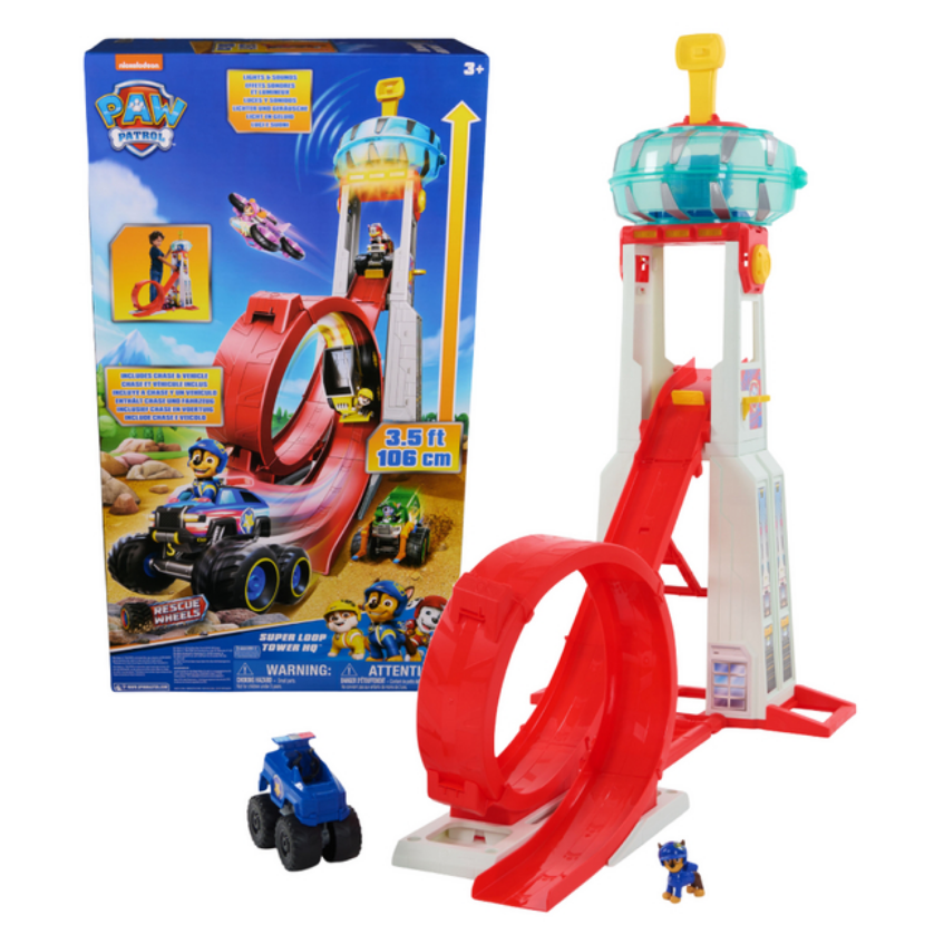 Spin Master PAW Patrol žaislinis bokštas Super Loop Tower HQ, 6069672 aprašymas - Prekės nuotrauka Spin Master PAW Patrol žaislinis bokštas Super Loop Tower HQ, 6069672 aprašymas - Prekės nuotrauka
