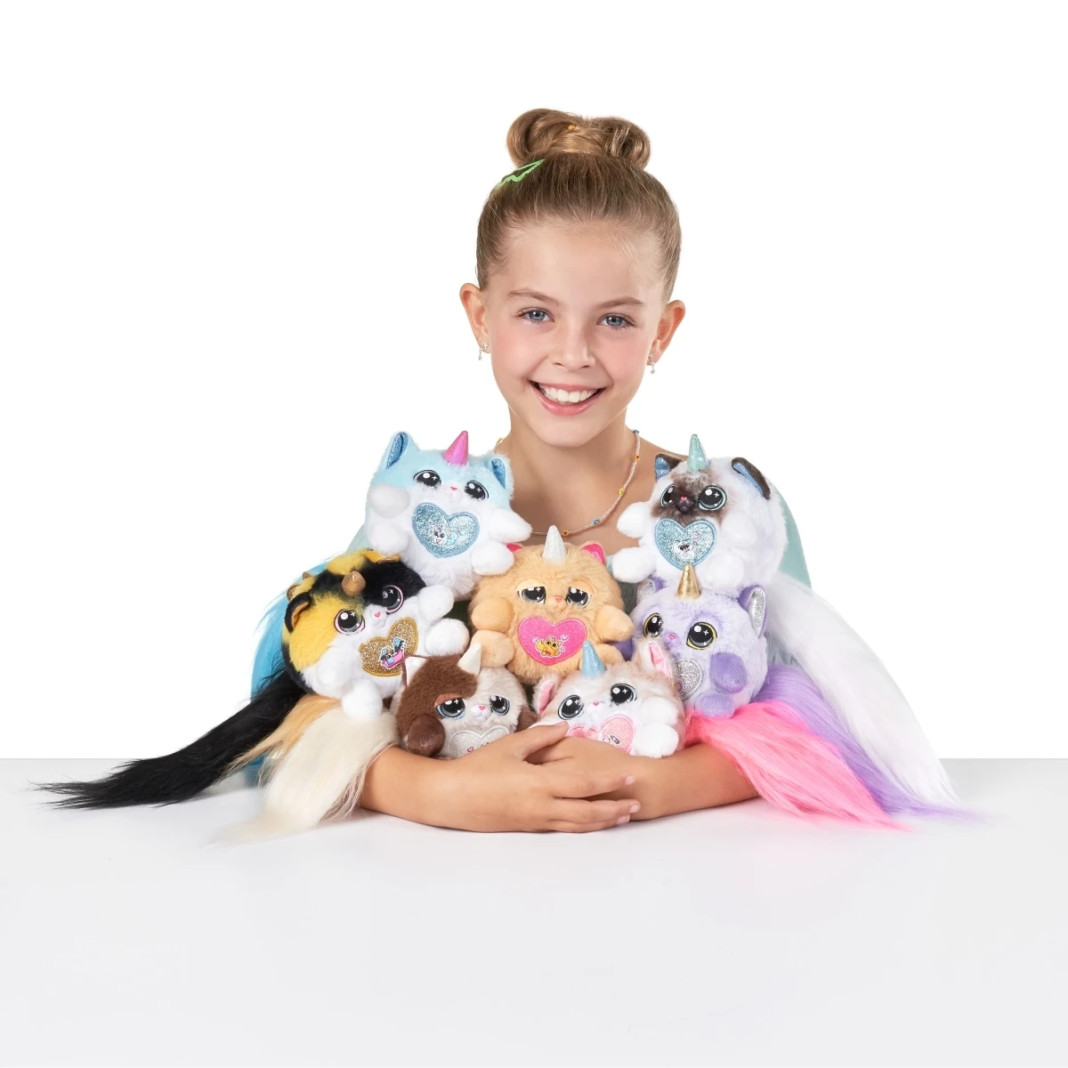 RAINBOCORNS pliušinis žaislas su aksesuarais Kittycorn Surprise, 3 serija, asort., 92104 aprašymas - Prekės nuotrauka