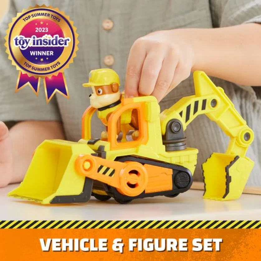 Žaislinis buldozeris Spin Master Paw Patrol Rubble & Crew 6066511 aprašymas - Prekės nuotrauka