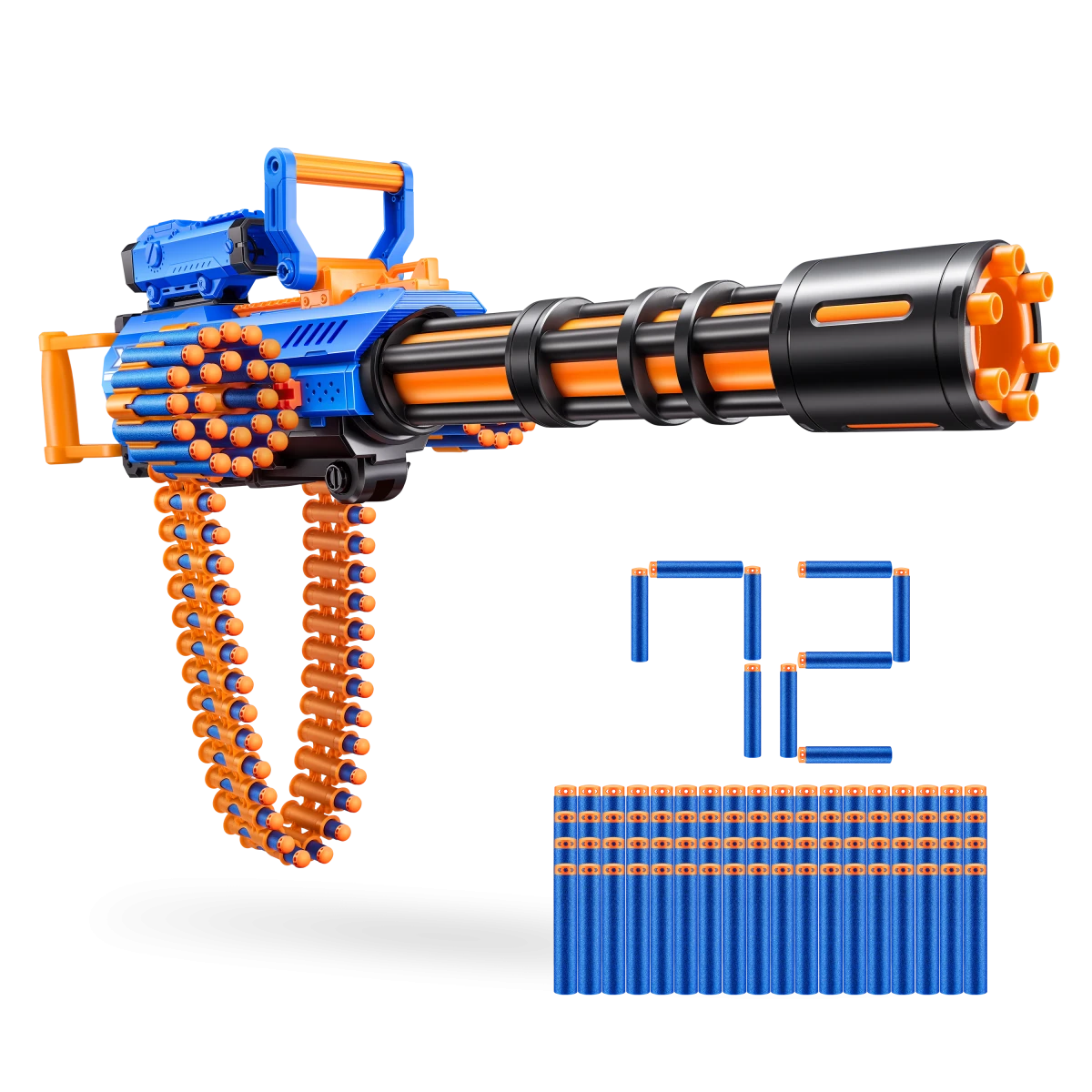 X-SHOT žaislinis šautuvas Motorized Rage Fire Insanity, 1 serija, 36605 aprašymas - Prekės nuotrauka