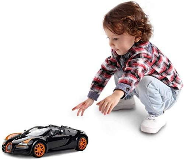 Žaislinis automobilis RASTAR 1:24 RC Bugatti Grand Sport Vitesse (WRC), 47000 aprašymas - Prekės nuotrauka