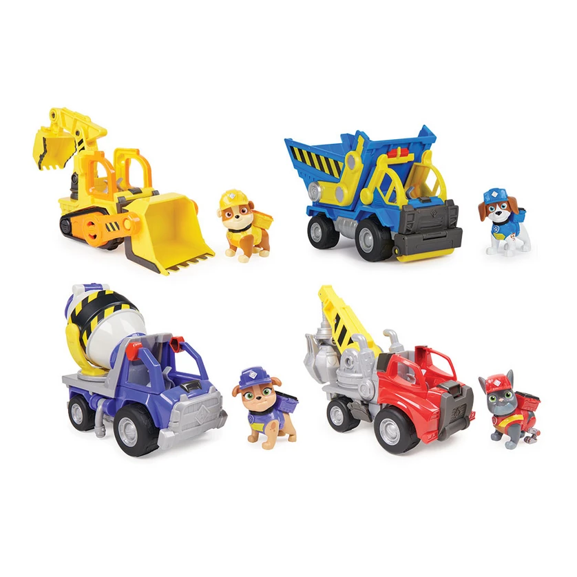 Žaislinė mašinėlė Spin Master Paw Patrol Rubble & Crew 6066726 aprašymas - Prekės nuotrauka