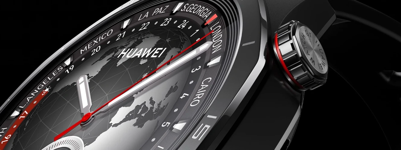 HUAWEI WATCH GT5 Pro 46mm Black Fluoroelastomer Strap aprašymas - Prekės nuotrauka