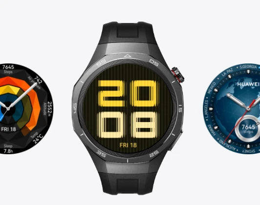 HUAWEI WATCH GT5 Pro 46mm Black Fluoroelastomer Strap aprašymas - Prekės nuotrauka