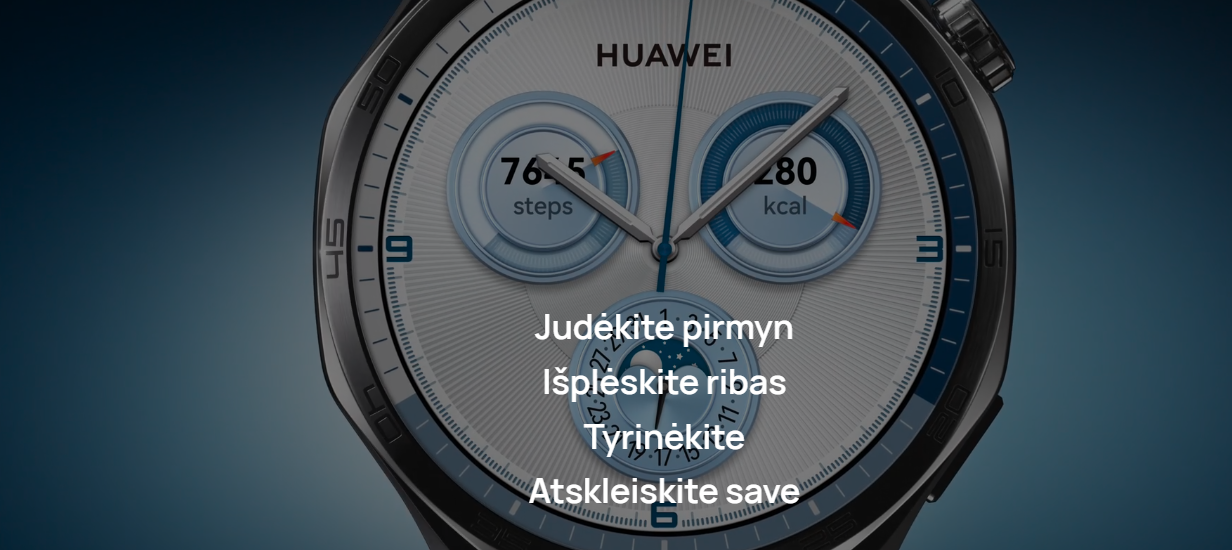 Išmanusis laikrodis Huawei Watch GT 5 41mm Elegant, Auksinės spalvos aprašymas - Prekės nuotrauka