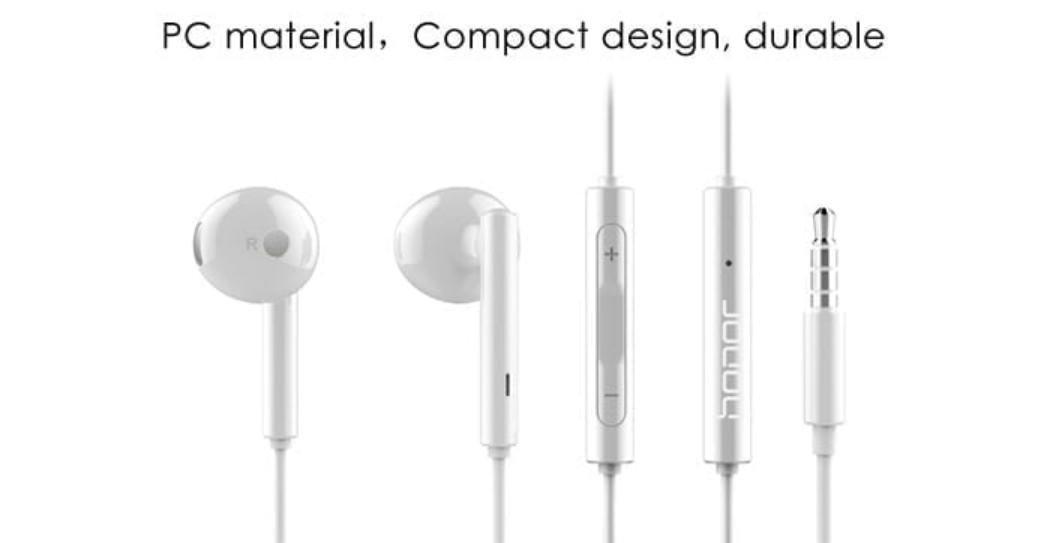 Ausinės Huawei AM115 Stereo, baltos spalvos aprašymas - Prekės nuotrauka