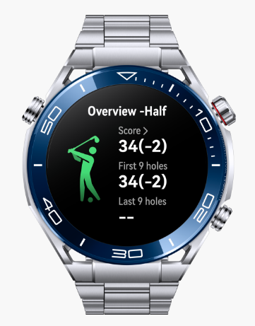 Išmanusis laikrodis Huawei Watch Ultimate Expedition, Sidabrinės ir juodos spalvos korpusas su juodu dirželiu aprašymas - Prekės nuotrauka