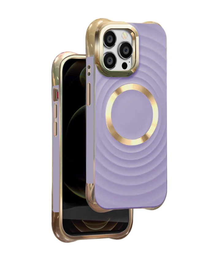 Telefono dėklas Mocco Circle Glam MagSafe Case skirtas Apple iPhone 14 Pro aprašymas - Prekės nuotrauka