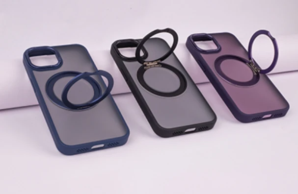 TelForceone Telefono dėklas Mag Ring skirtas iPhone 15 Pro aprašymas - Prekės nuotrauka