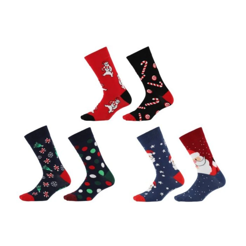 Kojinės  Winteria Socks Colorcool Christmas,  41/45 aprašymas - Prekės nuotrauka