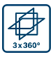 Bosch Linijinis lazerinis nivelyras GLL 3-80 CG Professional (0601063T00) aprašymas - Prekės nuotrauka