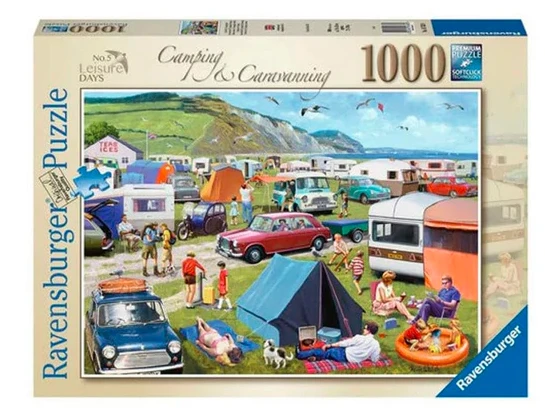 Ravensburger Dėlionė 1000 vnt. - Stovyklavietė aprašymas - Prekės nuotrauka