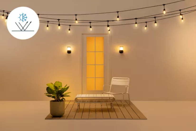 Lauko sieninis šviestuvas WiZ Smart WiFi  Classic | 2700–5000 K (RGB) aprašymas - Prekės nuotrauka
