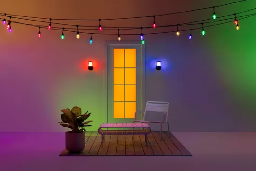 Lauko sieninis šviestuvas WiZ Smart WiFi  Classic | 2700–5000 K (RGB) aprašymas - Prekės nuotrauka