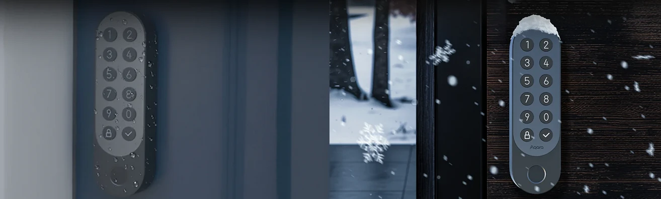 Aqara Smart Lock U200 išmanioji durų spyna, juoda (EL-D02D-B) aprašymas - Prekės nuotrauka