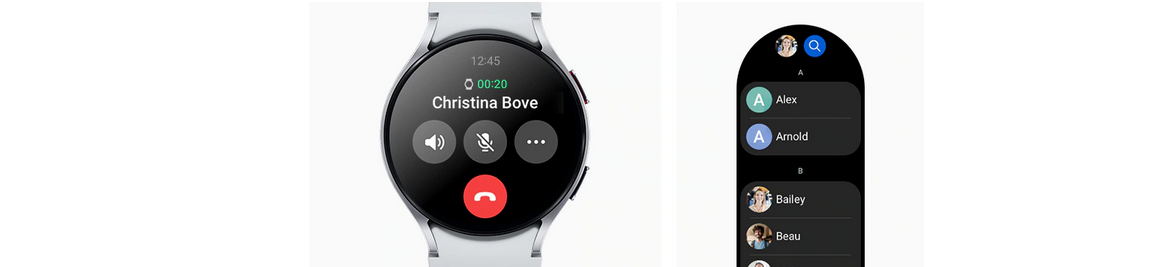 Išmanusis laikrodis Samsung Galaxy Watch 6 BT, 40 mm, auksinės spalvos korpusas su kreminės spalvos dirželiu aprašymas - Prekės nuotrauka