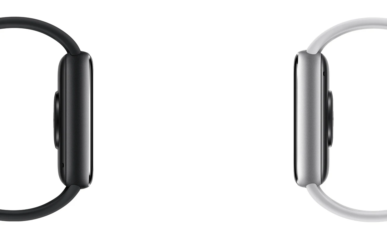 Išmanuioji apyrankė Xiaomi Smart Band 9 Pro, Sidabrinės spalvos korpusas su pilkos spalvos silikoniniu dirželiu aprašymas - Prekės nuotrauka