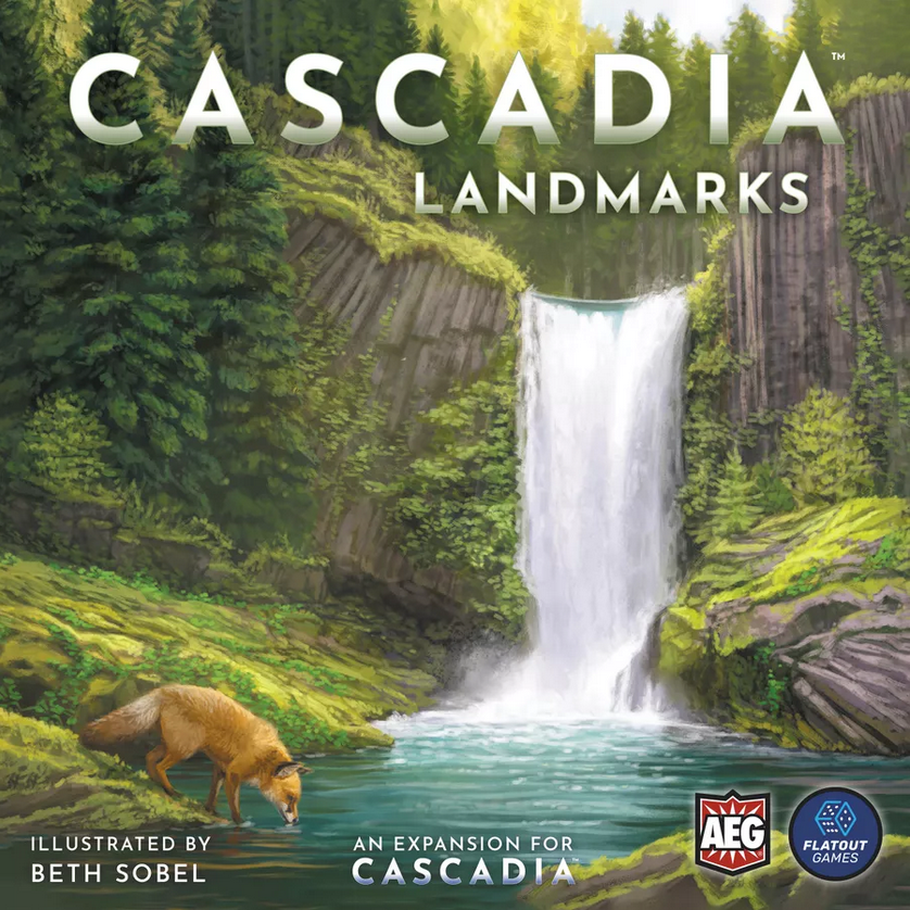 Alderac Entertainment Group Stalo žaidimas Cascadia Landmarks aprašymas - Prekės nuotrauka