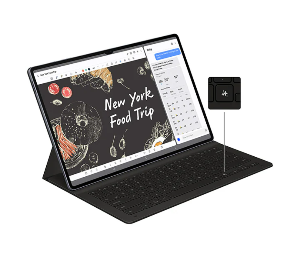 Planšetė Samsung SM-X920N Galaxy Tab S10 Ultra 12+512GB WiFi moonstone pilka aprašymas - Prekės nuotrauka