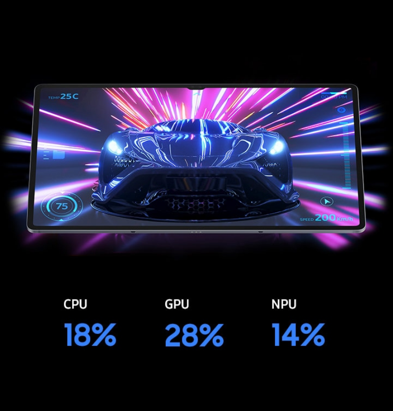 Planšetė Samsung SM-X920N Galaxy Tab S10 Ultra 12+512GB WiFi moonstone pilka aprašymas - Prekės nuotrauka