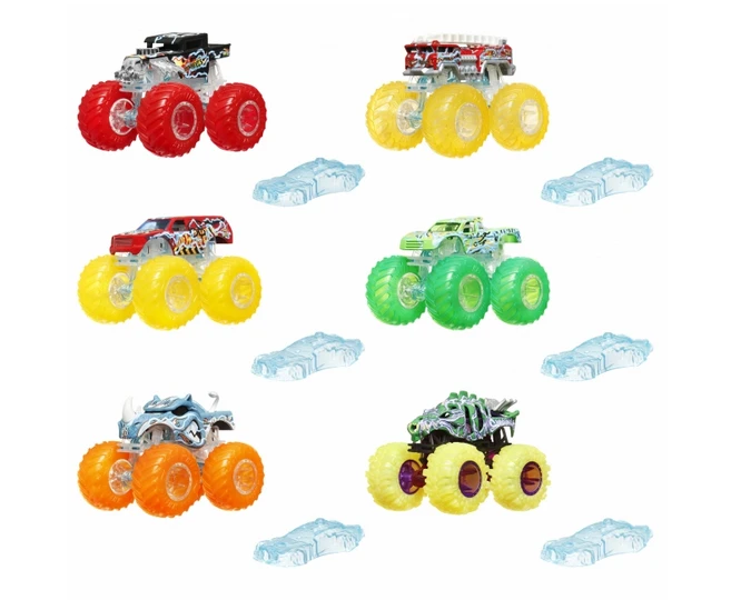Džipas su ryškiais ratais HOT WHEELS aprašymas - Prekės nuotrauka