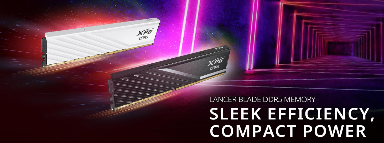 Vidinė atmintis (RAM) ADATA XPG Lancer Blade Juodas, 32GB, DDR5, 6000MHz aprašymas - Prekės nuotrauka
